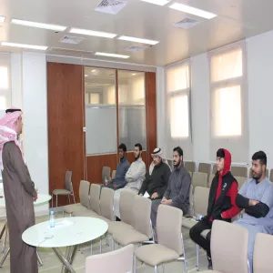 the Alumni Affairs Unit holds a meeting with potential graduates