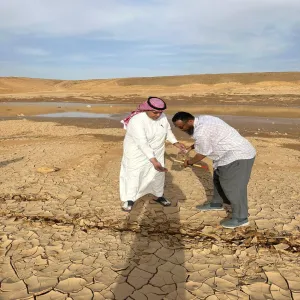 The Applied College participated in scattering seeds as part of the Green Saudi Initiative