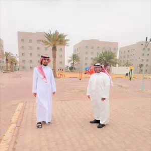 Inspection tour to the university housing