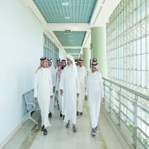 The Vice-Rector on a tour of inspection to two colleges