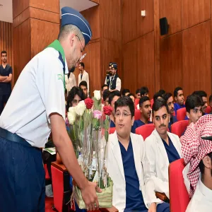 Orientation program for freshmen held by the college