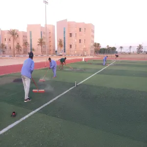 The General Administration of Projects maintains the university's stadium