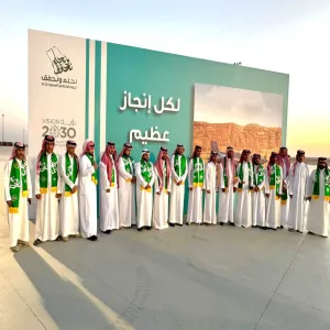 Students of Applied College visits King Faisal Air College on the 94th national day