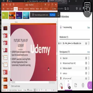 The Knowledge Resources Unit holds a training course entitled Udemy Platform