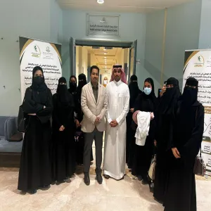 The Biology Department students visit the Health and Basic Colleges Research Center