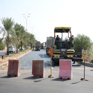 The Administration renovates some roads