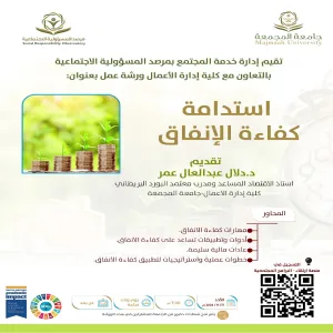 SRO holds a workshop entitled: (Sustainability of Spending Efficiency)