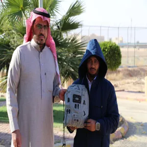 The Applied College distributes Winter Cloths for janitors