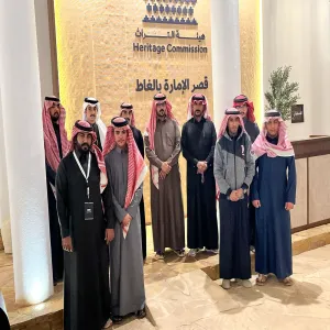 Students from the College of Sharia and Law visits the Heritage Village and Ghat Museum