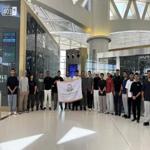 طلبة الجامعة في برنامج التبادل الطلابي لصيف 2025 م بالجامعات البريطانية