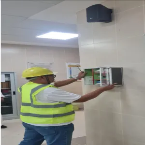 The First Aid Kit Installation Project in Reception Areas, Laboratories, and Research Facilities came to an end