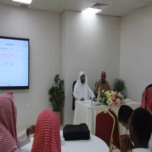 كلية الشريعة والقانون تقيم ورشة عمل بعنوان : أثر اللغة العربية على النصوص الشرعية والقانونية
