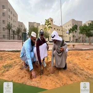 The International Students carry Out a Green Tree-Planting Initiative on International Volunteer Day