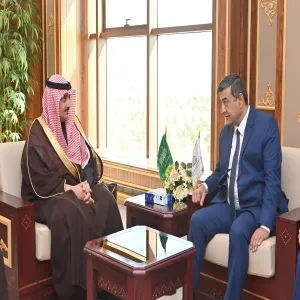رئيس الجامعة يستقبل سفير جمهورية أوزبكستان لدى المملكة العربية السعودية