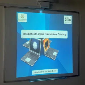 College of Science conducts a Workshop on Applied Computational Chemistry