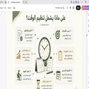 كلية العلوم تقيم دورة تدريبية بعنوان : تنظيم الوقت وتحقيق الإنجاز