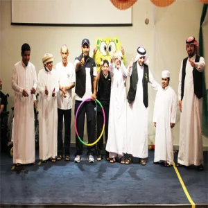 عمادة خدمة المجتمع والتعليم المستمر تقيم يوماً ترفيهياً لأبناء مركز التأهيل الشامل بالمجمعة