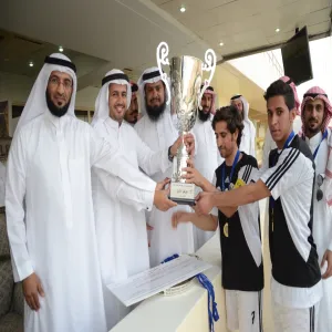 College of Education in Zulfi is Champion of the Rector's Soccer Cup