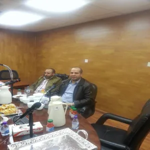 كلية التربية تشكر الدكتور أحمد المعاصري والدكتور أحمد زيدان