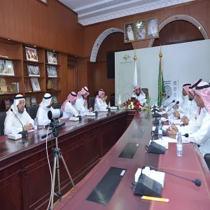 His Excellency the Vice Rector Holds a Meeting with the Members of the Personal Interviews Committees for Job Contests