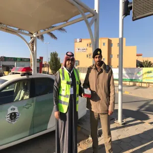 نادي سالك التوعوي يشكر رجال المرور في الميدان