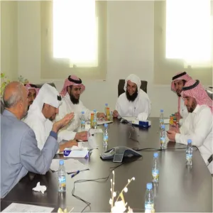 College of Education Dean in Zulfi Discusses Annual Quality Plan With Heads of Academic Programs