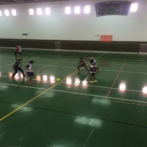 انطلاق بطولة دوري كرة القدم للصالات بين طلاب الكلية
