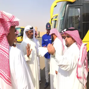 استمراراً لأعمال المتابعة الميدانية لأعمال النقل ، المشرف يتفقد عدد من مواقع النقل