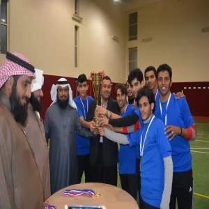 The English Department  Won the College Championship