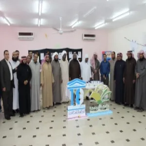 The Dean of the Zulfi College of Education has inaugurated the fair for the Arabic Language International Day.