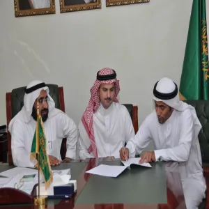 University Deputy for Graduate Studies and Research sponsored the signing ceremony of contracts for supported research projects