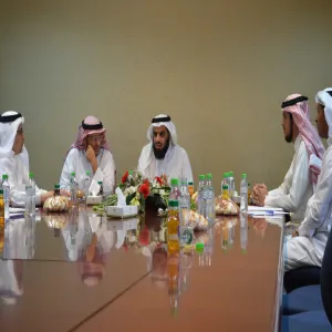The University vice President for Educational Affairs along with the University vice Presidency Team on a Visit to the Community College