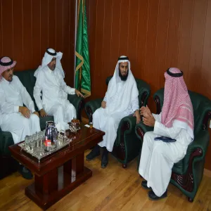 His Excellency the University vice President for Educational Affairs Receives a Team from Ministry of Higher Education