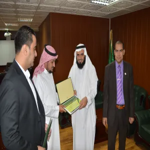 Administration of Excellence Displays its Annual Report and Executive Plan to His Excellency the University vice President for Educational Affairs