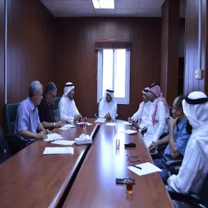 الدكتور الرميح يرأس اجتماع اللجنة العامة للجودة