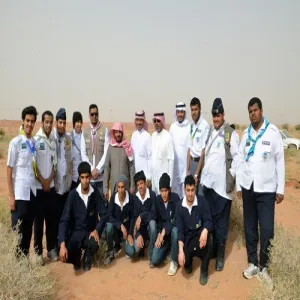University Scout Participates in the Thirty Sixth Tree Week