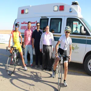 Medical Services Department participates in Saudi Cycling Federation