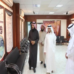 Vice Deanship Of Community Programs Pays A Visit To The Charity Warehouse In The Governorate