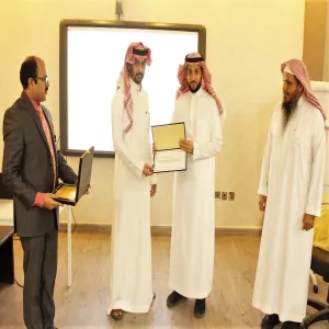 وحدة البحث العلمي بكلية العلوم الطبية التطبيقية تقيم محاضرة علمية لأعضاء هيئة التدريس بالكلية