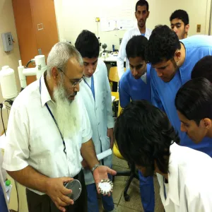 Students of Medical Laboratories Department in Alzulfi Visit the Digital Microscope Unit in King Saud University
