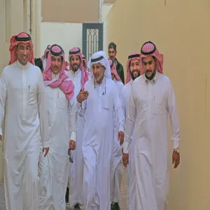جولة مدير عام الادارة العامة للتشغيل والصيانة لمجمع الطالبات