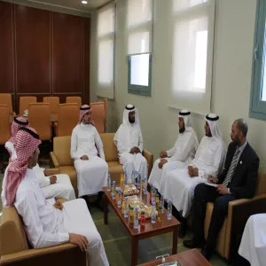 Faculty of Sciences in Alzulz Receives Dean of Student Affairs