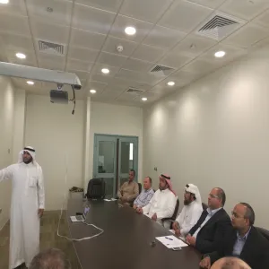 المناقشة المبدئية للمشاريع الطلابية لقسم علوم الحاسب والمعلومات