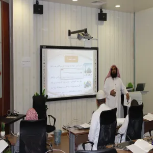 THE COLLEGE OF EDUCATION IN ZULFI HOLDS A COURSE ENTITLED “MY PRAYER; A COMFORT FOR MY EYES"