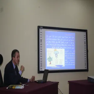 Academic lecture at the Faculty of Engineering about water resources