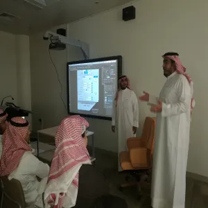 قسم علوم الحاسب والمعلومات يقيم دورة طلابية