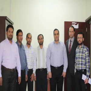 Meeting of the Executive supervisor of the Network technology program with teaching staff