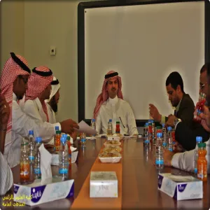 His highness University Vice President for Academic Affairs visits Faculty of Sciences in Al zulfi