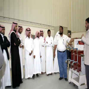 Student Delegation from the Department of Mechanical and Industrial Engineering Pay a Visit to the General Establishment of Desalination in Majmaah