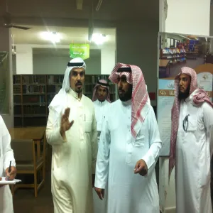 The Dean of Faculty of Sciences and Humanities in Remah Inspects the Building of Female Students